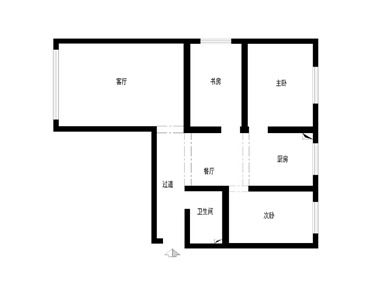 设计理念：客厅作为待客区域，定位简洁，同时较其它空