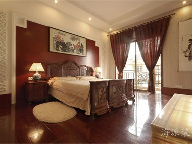 中国传统的室内设计融合了庄重与优雅双重气质。中式风