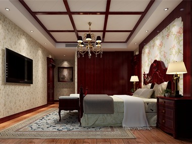 东南亚风格设计案例卧室