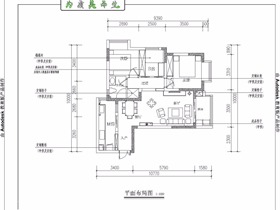 言正設(shè)計||始于單影，終于情悅平面圖