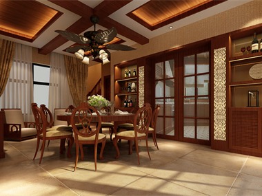 东南亚风格的家居设计以其来自热带雨林的自然之美和浓